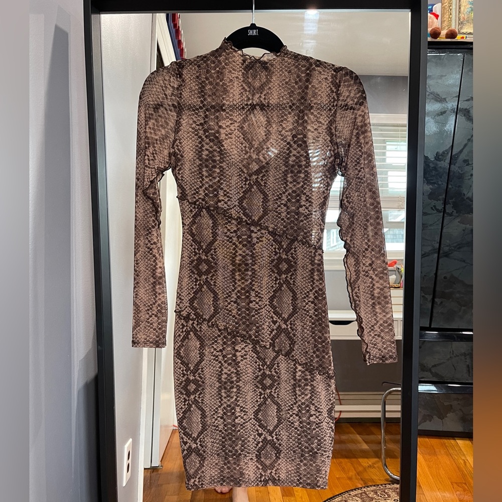 Snake print GUESS Dress